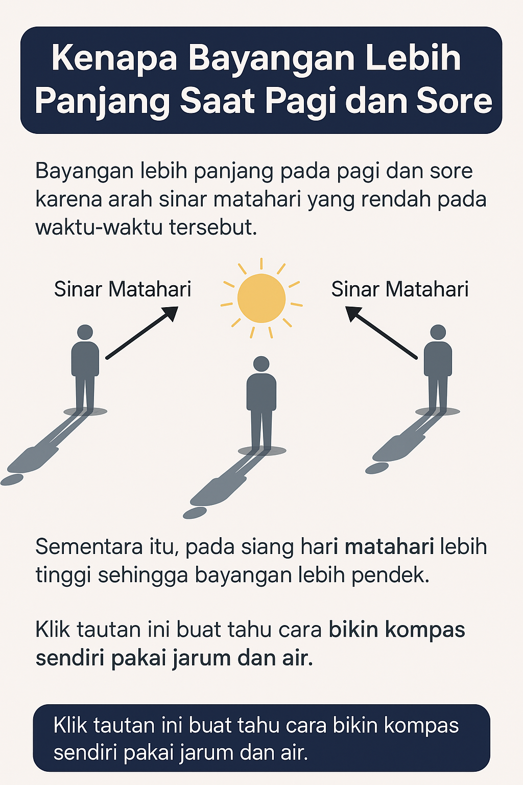 bayangan panjang pagi sore
