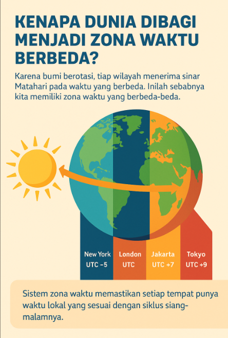 Zona Waktu Dunia: Kenapa Ada Perbedaan Jam Tiap Negara?