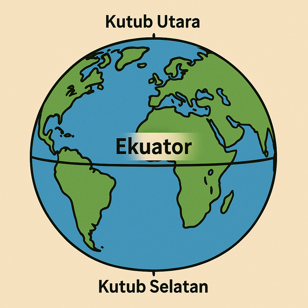 bentuk bumi tidak bulat