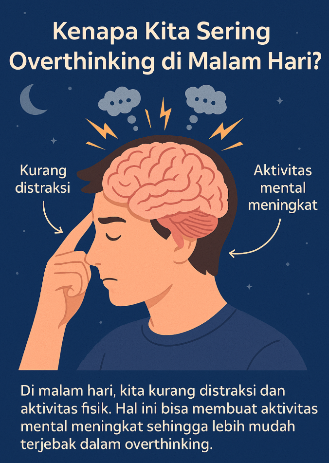 sering overthinking di malam